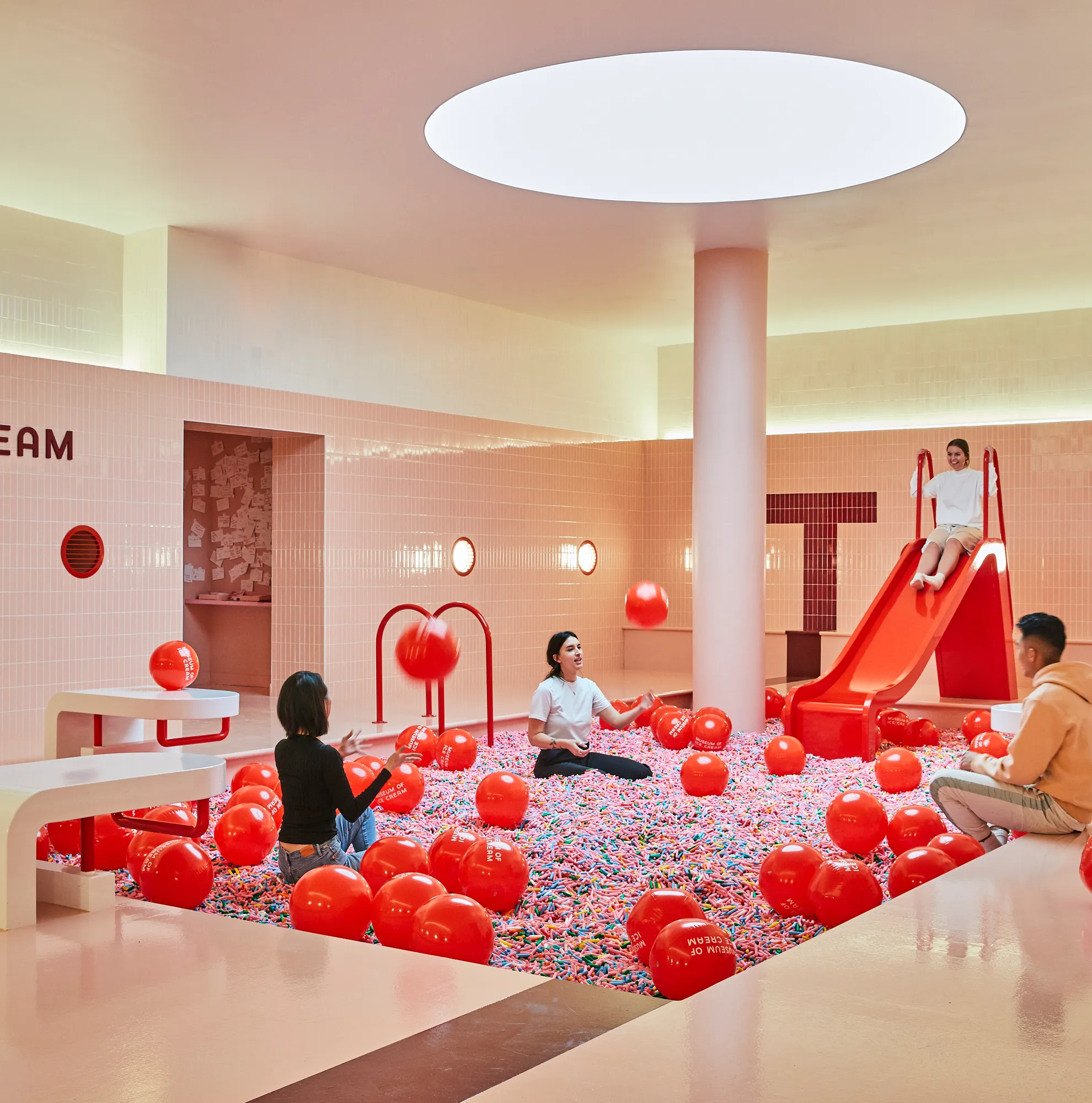 Museum of Ice Cream Sprinkle Pool